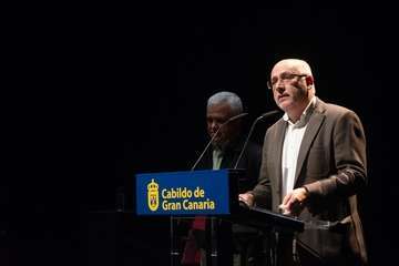 Paco Ibañez llena el Teatro Cuyás (Foto TA)